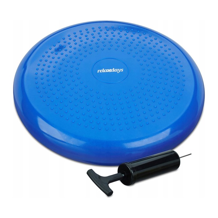 relaxdays Balance-Kissen blau