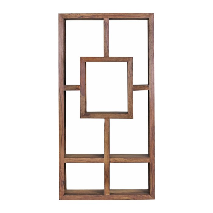 WOHNLING Bücherregal braun 90,0 x 35,0 x 180,0 cm, 1 St.