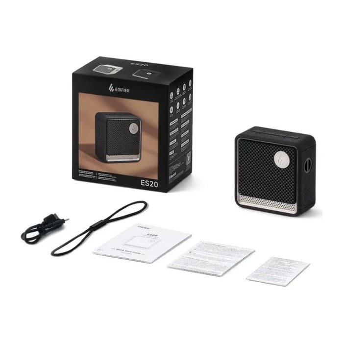 Edifier ES20 TCODE schwarz Bluetooth retail