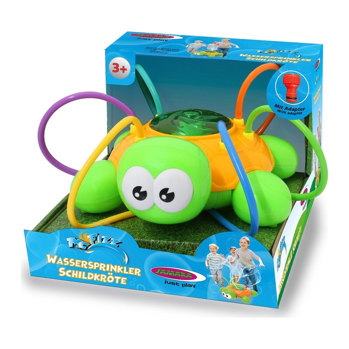 Jamara Mc Fizz Wasserspielzeug Wassersprinkler Schildkröte