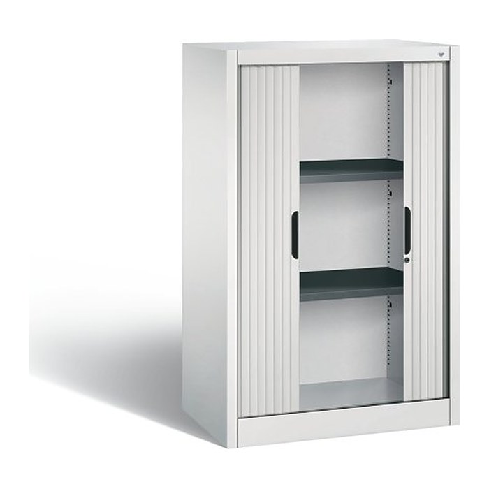 CP Omnispace Rollladenschrank lichtgrau 2 Fachböden 80,0 x 42,0 x 123,0 cm