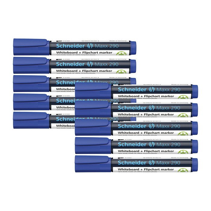 Schneider Maxx 290 Whiteboard- und Flipchart-Marker blau 2,0 - 3,0 mm, 1 St.