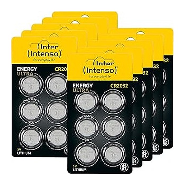 Intenso Knopfzellen Lithium 3 V, 60 St.