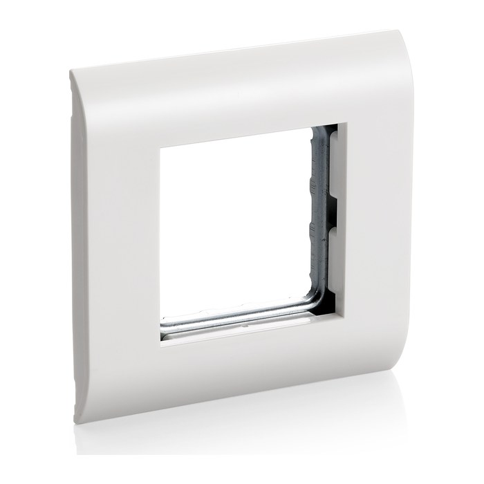 Equip Frontplatte French Modular Fenster 45x45mm RAL9010 Polybeutel
