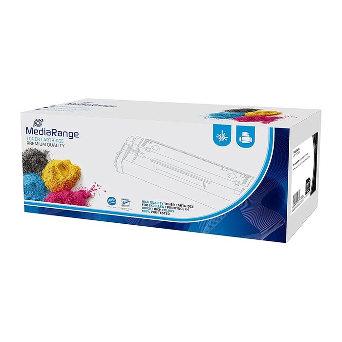 MediaRange Toner HP für CF283A/83A mit Chip schwarz