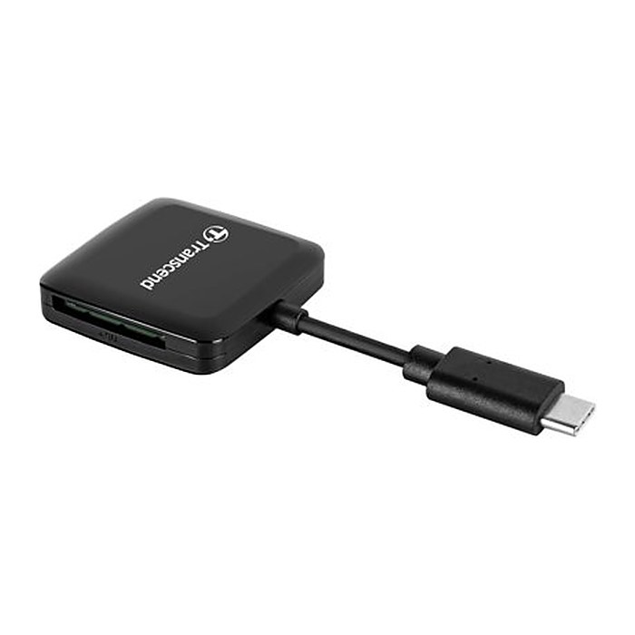 Card Reader Transcend TS-RDC3, SD/microSD, USB3.2, Type C