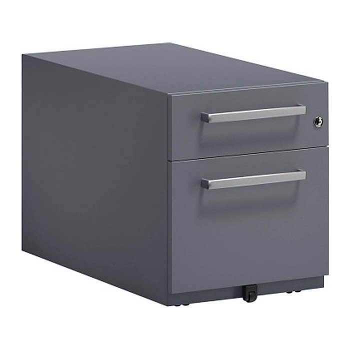 BISLEY Note Rollcontainer anthrazit 2 Auszüge 42,0 x 77,5 x 49,5 cm