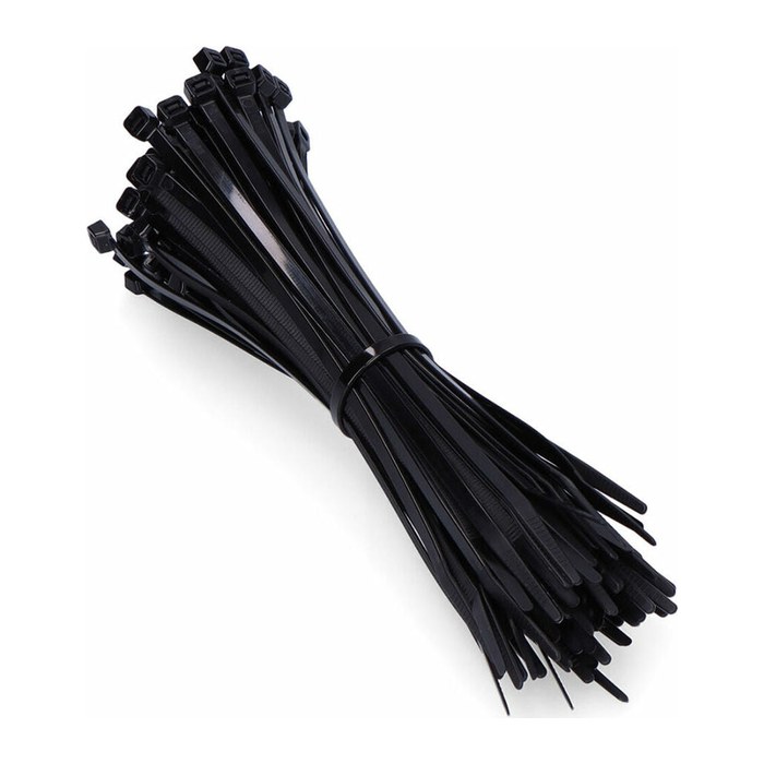 fischer Kabelbinder UBN schwarz 200,0 mm x 4,6 mm, 100 St.