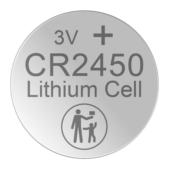 XCell Batterie Knopfzelle CR2450 3V 580mAh 5St.