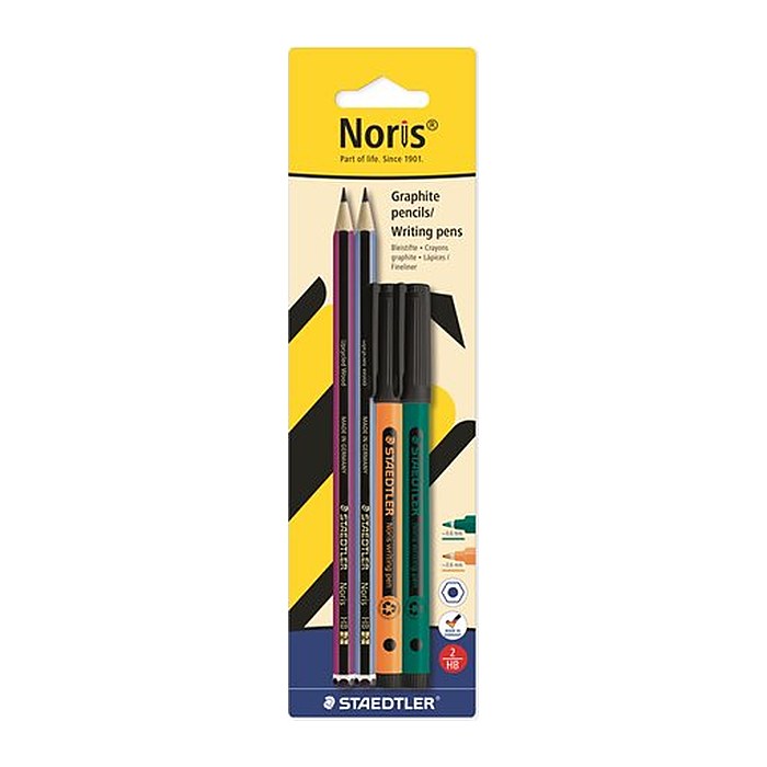STAEDTLER Noris Set Blisterkarte 100% PEFC