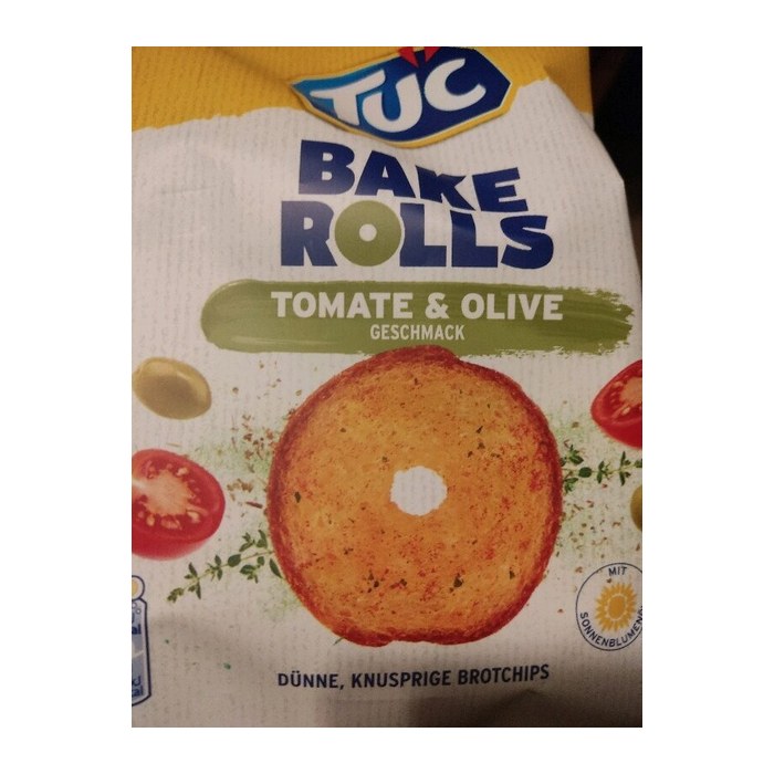 TUC BAKE ROLLS TOMATE & OLIVE 150,0 g, 1 St.