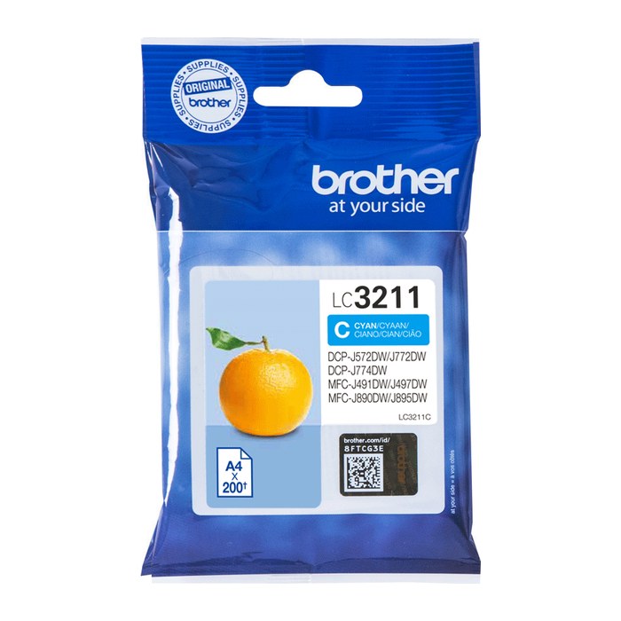 brother LC-3211C cyan Druckerpatrone