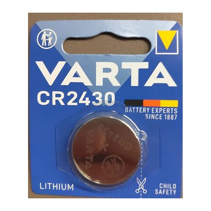VARTA Knopfzelle CR2430 Lithium 3,0 V, 1 St.