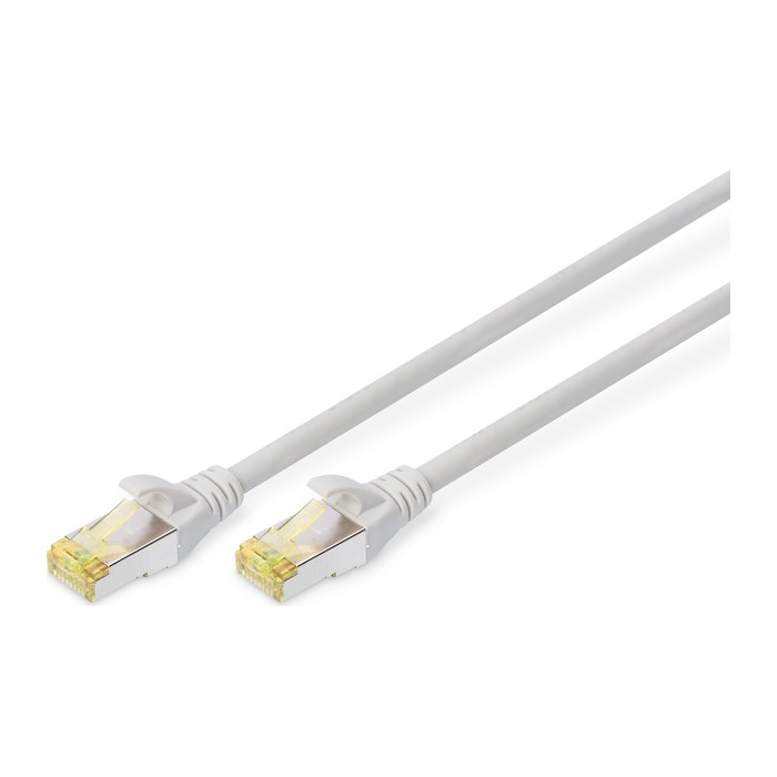 DIGITUS CAT 6A S/FTP Patchkabel, 1,5m, grau