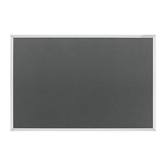 magnetoplan Pinnwand 150,0 x 100,0 cm Textil grau