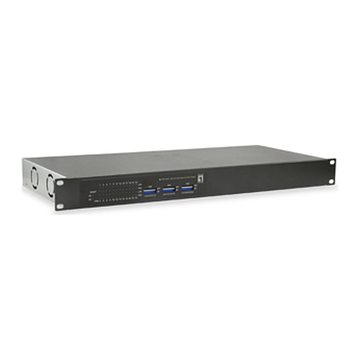 LevelOne PoE+Switch 24xFE PoE/2xSFP 380W 19"unmanaged Metall