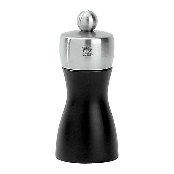 PEUGEOT Salzmühle Fidji schwarz, silber Höhe: 12,0 cm, 1 St.