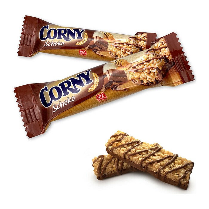 CORNY Classic Schoko Müsliriegel 100 Riegel, 100 St.
