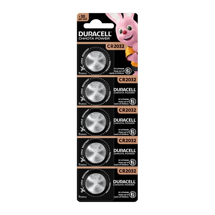 Duracell Batterie Knopfzelle CR2016 3.0V Lithium 5St.