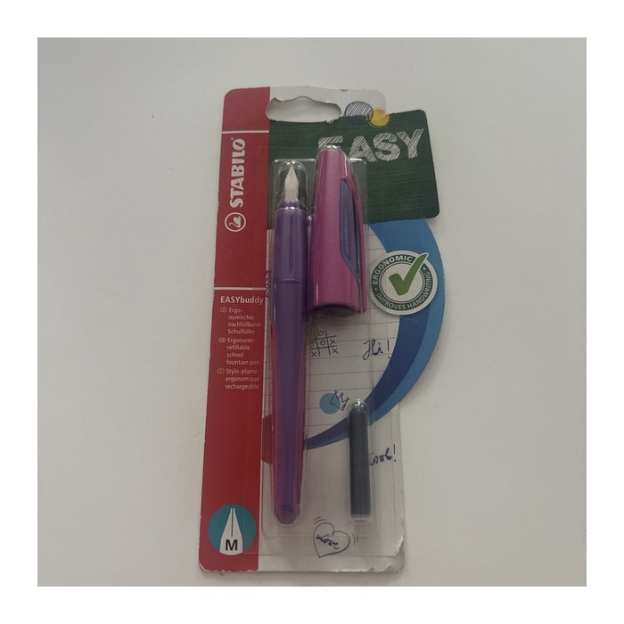 STABILO EASYbuddy Patronenfüller lila/magenta M (mittel), 1 St.