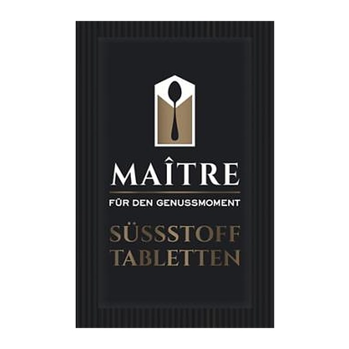 MAÎTRE Süßstofftabletten, 2000x2 St.