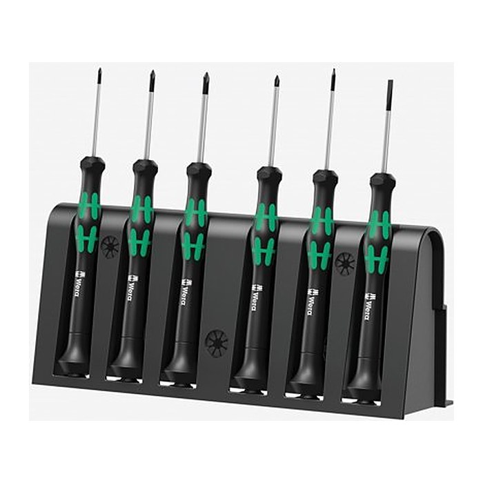 Wera Elektronik-Schraubendrehersatz + Rack 6tlg. 2050/6