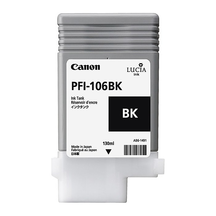 Patrone Canon PFI-106BK black