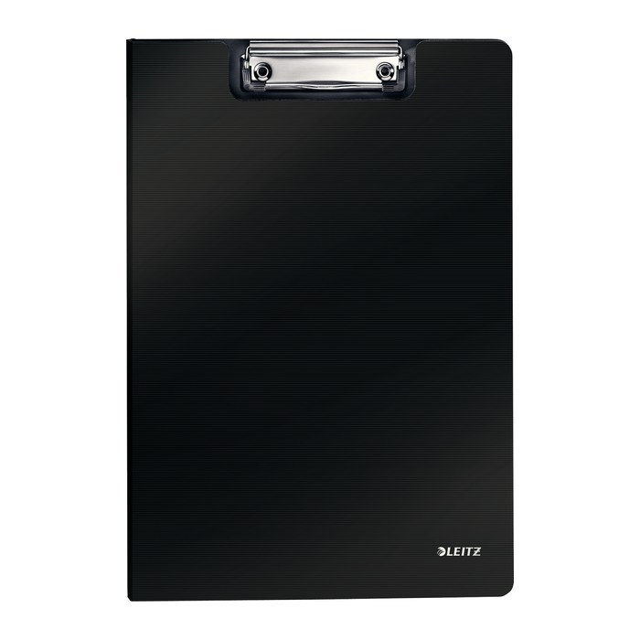 LEITZ Klemmbrettmappe Solid 3962 DIN A4 schwarz Kunststoff, 1 St.