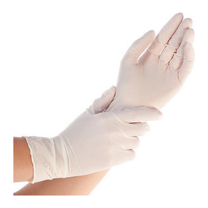 HYGONORM unisex Einmalhandschuhe SAFE FIT weiß Größe S, 200 St.