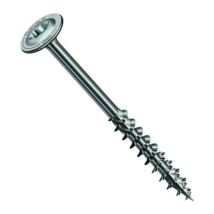 SPAX® Holzbauschrauben T30 Tellerkopf Edelstahl A2 0257000601205 6 mm x 120 mm, 100 St.