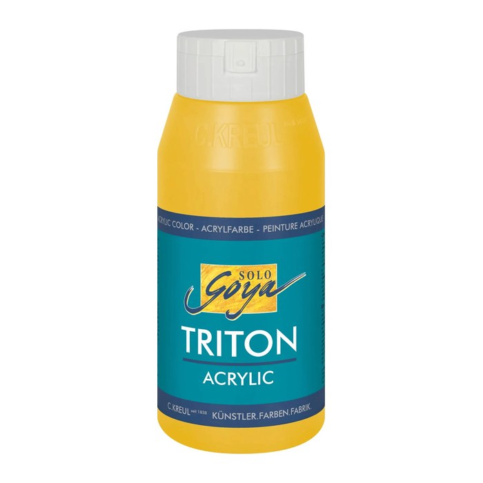 KREUL SOLO Goya Triton Acrylfarbe gold 750,0 ml, 1 St.