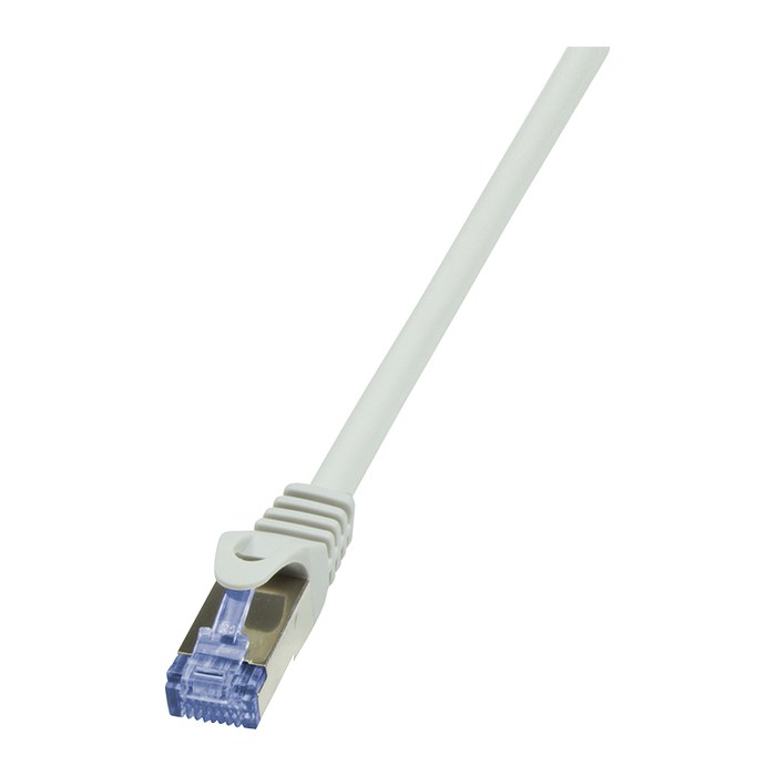 Logilink Patchkabel mit Cat7-Rohk. Primel. S/FTP grau 0,25m