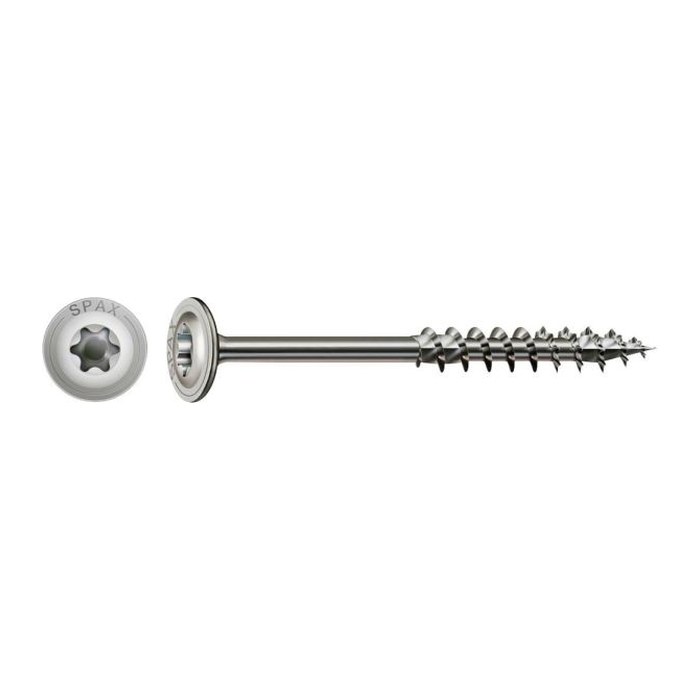 SPAX® Holzbauschrauben T40 Tellerkopf Edelstahl A2 0257000802205 8 mm x 220 mm, 50 St.