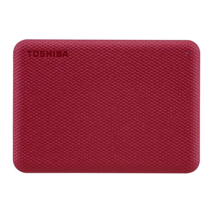 TOSHIBA Canvio Advance 4 TB externe HDD-Festplatte rot