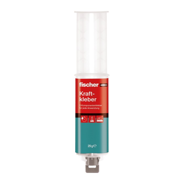 fischer 2K PowerMix Universal Alleskleber, 2 St.