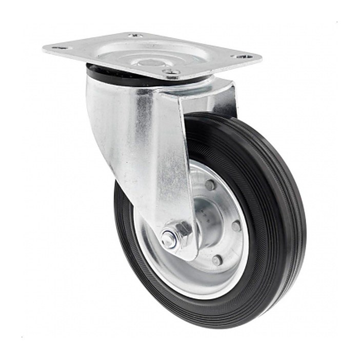 WAGNER® design yourself Transportgeräte-Lenkrolle RO 6200 silber