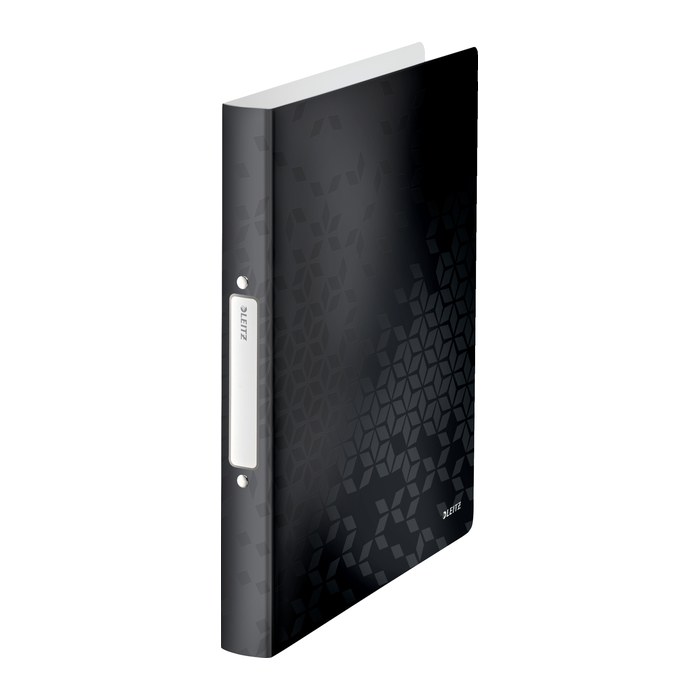 LEITZ WOW Ringbuch 2-Ringe schwarz 3,2 cm DIN A4, 1 St.