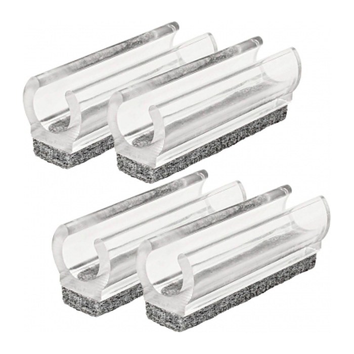 WAGNER® design yourself EH 0690 Klemmschalengleiter Kunststoff Ø 1,2 cm, 4 St.