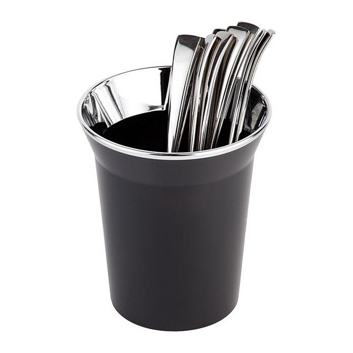 APS Besteckhalter TOP CHROME schwarz, 1 St.