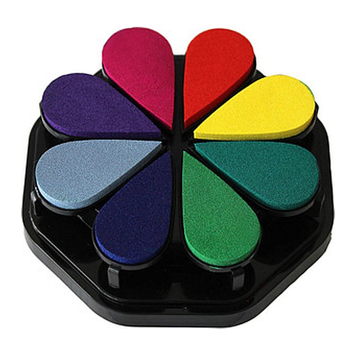 artoz Stempelkissen standard 8 Farben 2,0 x 3,5 cm, 1 St.