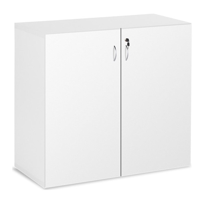 Aktenschrank aus Holz – 800 x 393 x 740 mm (2 OH) – Weiß