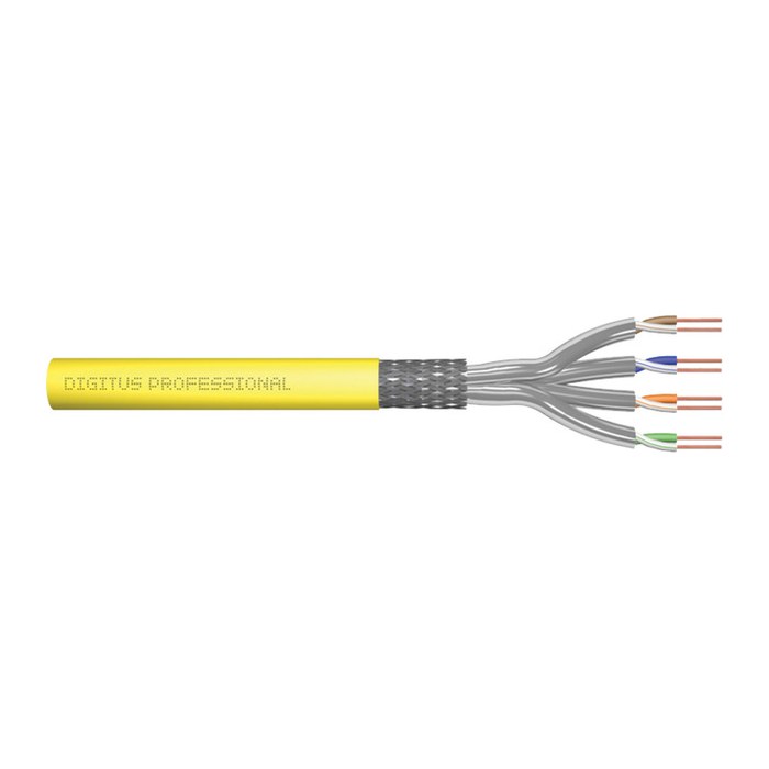 DIGITUS Cat.7A S/FTP Verlegekabel, 500 Meter, simplex, B2ca