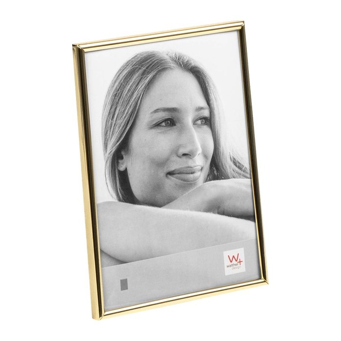 walther design Bilderrahmen Chloe gold 13,1 x 18,1 cm, 1 St.