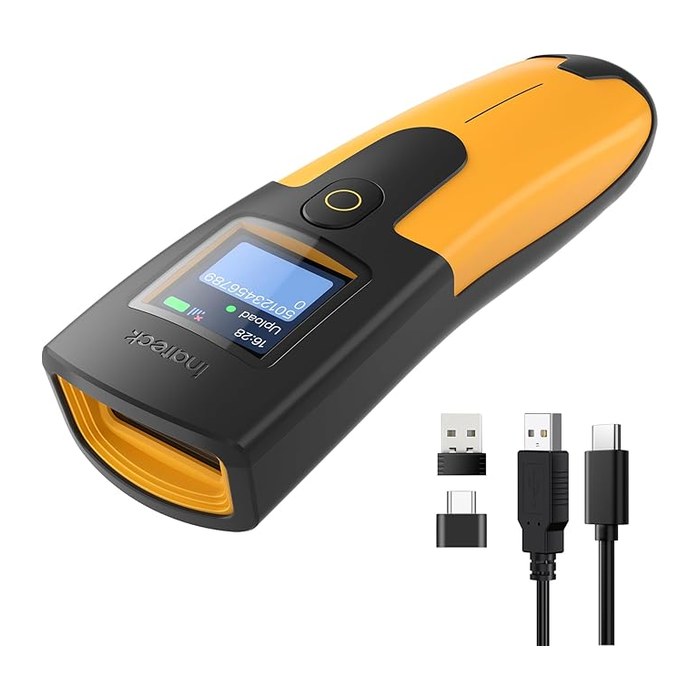 inateck BCST-48 Barcode Scanner 2D Bluetooth USB Schwarz