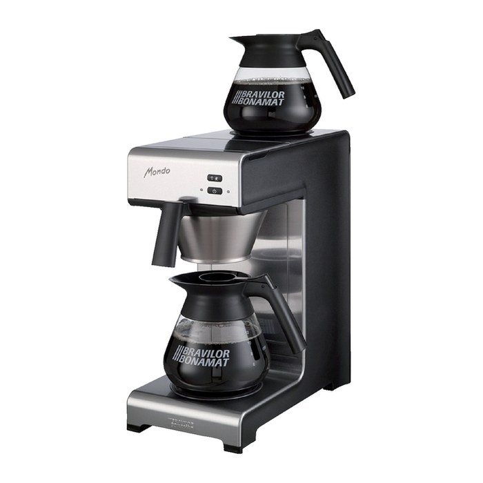 BRAVILOR BONAMAT Mondo Kaffeemaschine schwarz, 24 Tassen