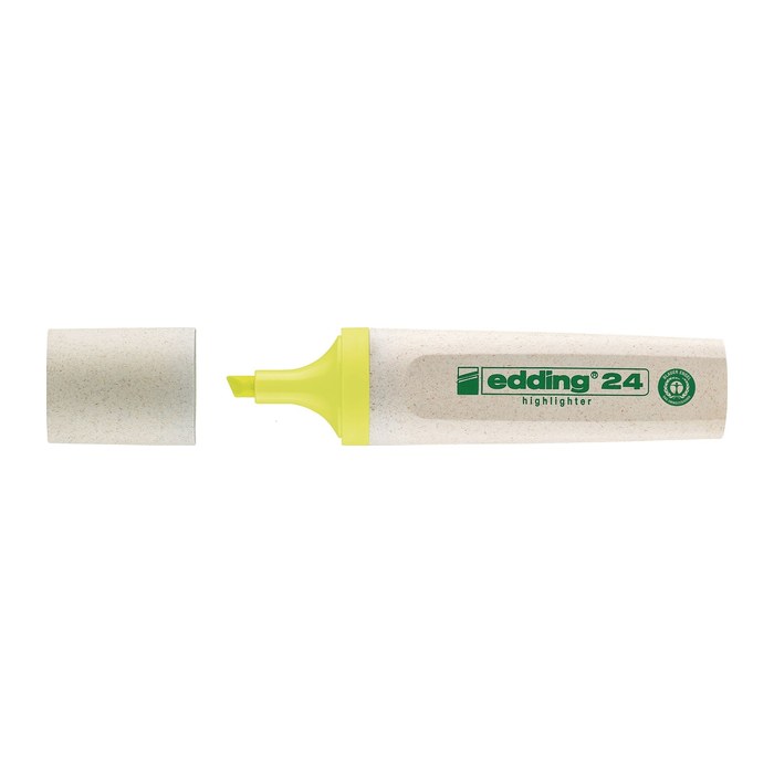 edding 24 EcoLine Textmarker gelb, 1 St.
