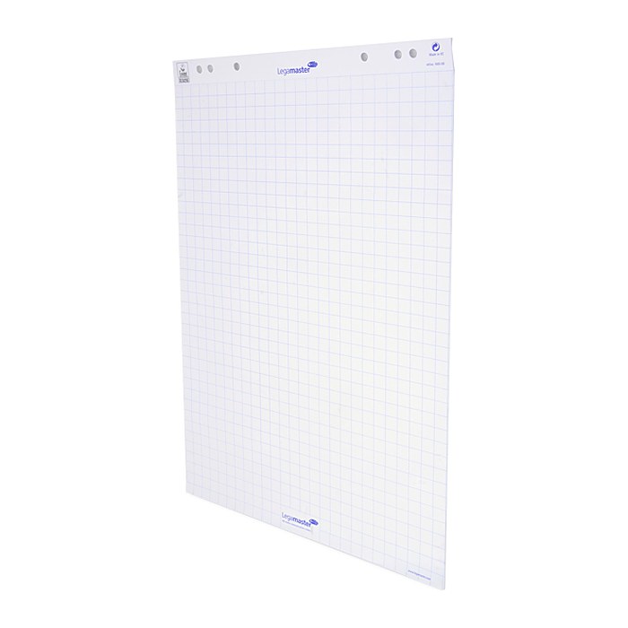 Legamaster Flipchart-Papier kariert 65,0 x 98,0 cm, 20 Blatt, 5 Blöcke