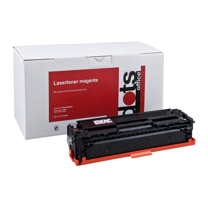 dots magenta Toner kompatibel zu HP 125A (CB543A)