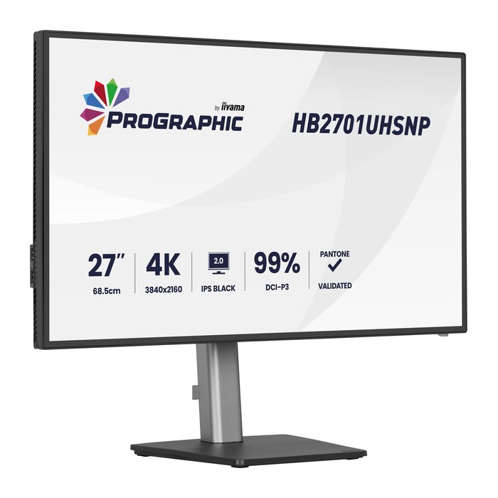 IIYAMA 68.6cm (27") HB2701UHSNP-B1 16:9 HDMI+DP+USB-C 4K