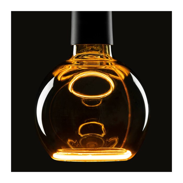 SEGULA LED Floating Globe 125 smokey grau E27 6W 1900K dimm